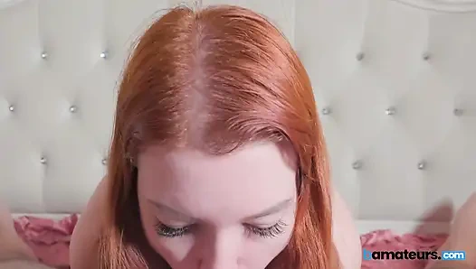 Girlfriend with Perfect Tits gives the Best Head at bAmateurs