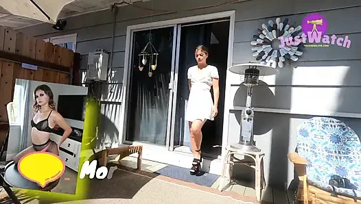 Blowjob mornings outside just got better