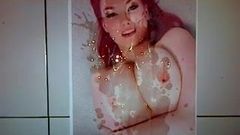 Huge cum load on Siri's wonderful boobs (13+ spurts)