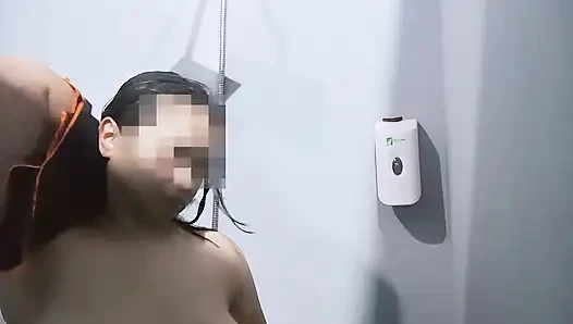 Showering at Public Gym Bathroom For My Lovely Boyfriend - Minokiiko