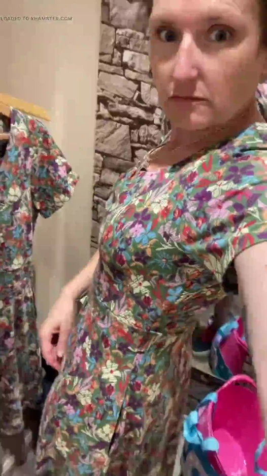 Getting Naked to Try on New Dresses in Public!