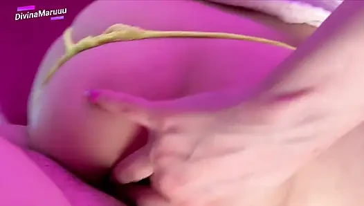 Intense Anal for Divinamaruuu Who Ends up Swallowing All the Sperma From Her Ass