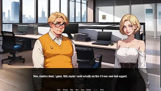 Penari striptis hot rambut merah ngasih tarian pangkuan- selamat datang di port haven #4