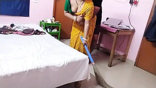 Patron güzel hizmetçisini sikmek istiyor, şimdi ne yapacak?