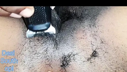 Desi Tamil husband wife clean shave after fuking homemade video