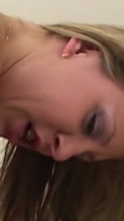 Pretty blonde agrees to suck and fuck stranger's huge black cock