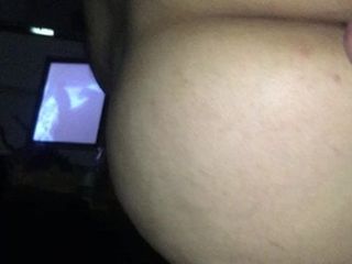 Chubby big butt getting fucked raw and cum