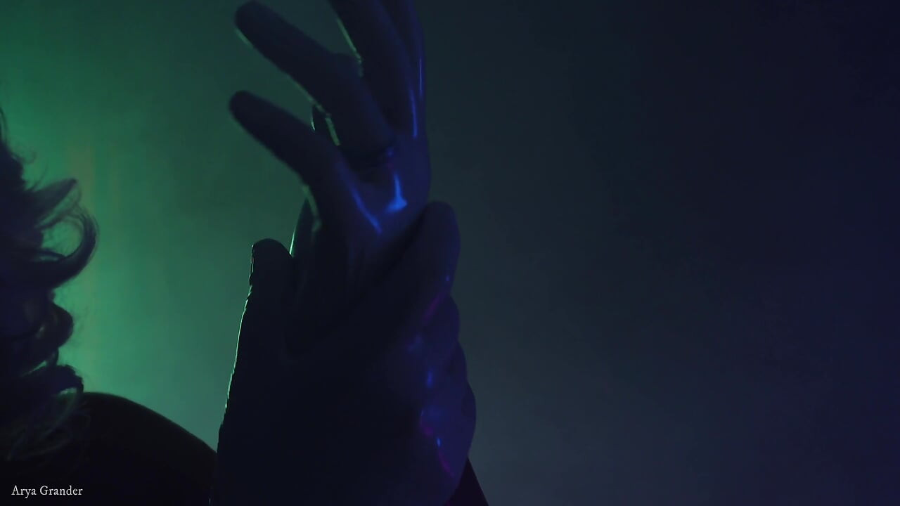 Medical gloves ASMR video (Arya Grander)