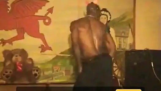 Girl's Party Goes Well with This Sexy Black Guy