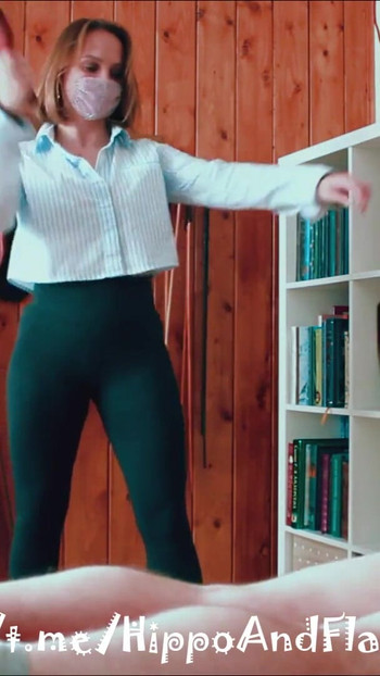 Jaw-dropping moment from "fm spanking husband"