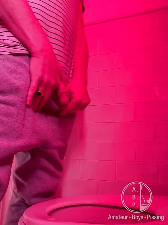 Amateur Sports Boy Caught Peeing