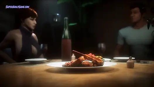 Моя мачеха бюст, возбужденная милфа - она не отпустит меня, не трахая ее огромную задницу - 3D Реалистично