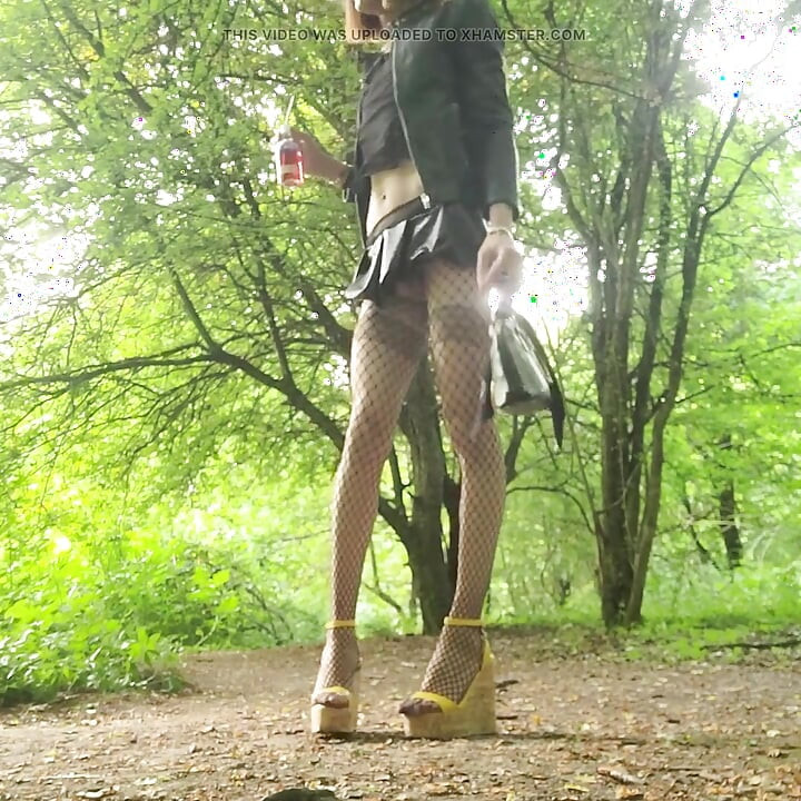 Whore's FanTasme. Exhibited in the Forest of Brunoy91 [³June²⁵] CuMSLuT in search of Sperm offerings in Public VaneSsaBiTCHx