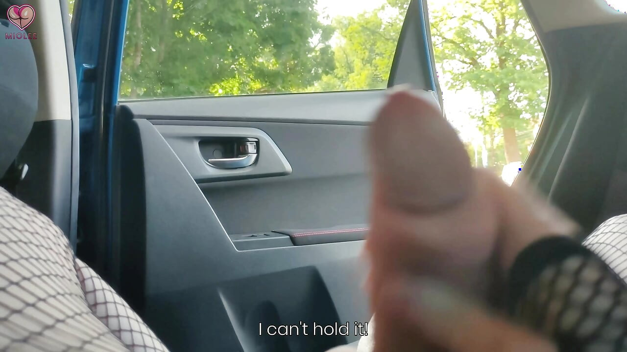 Risky Flashing Masturbating for Strangers Got Caught Cuming