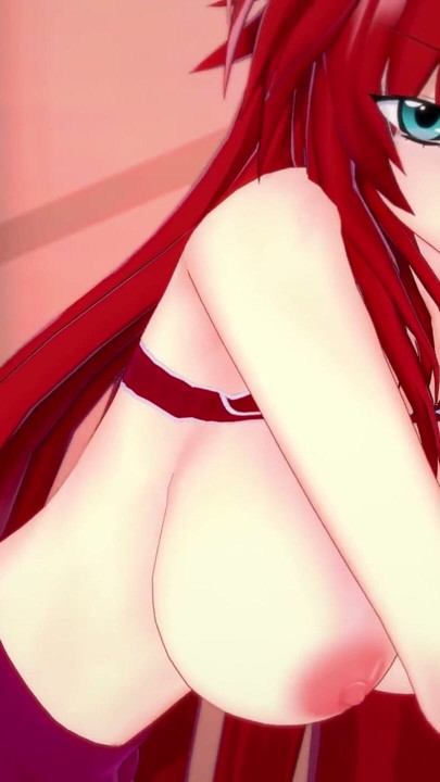 Rias Gremory가 화장실에서 박히는 장면 - DXD NTR 매드니스 시리즈 | Clip 2