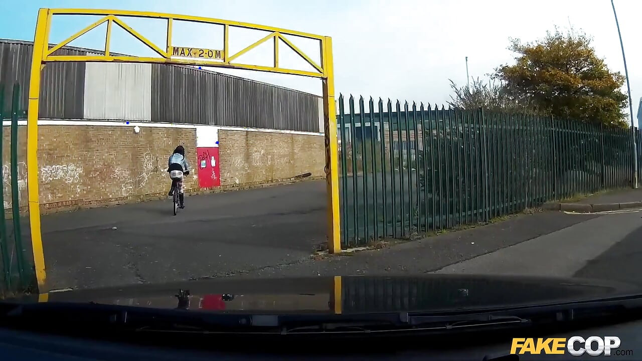 Fake Cop - Hot Cyclist with Big Tits and Sweet Ass Takes Big Load