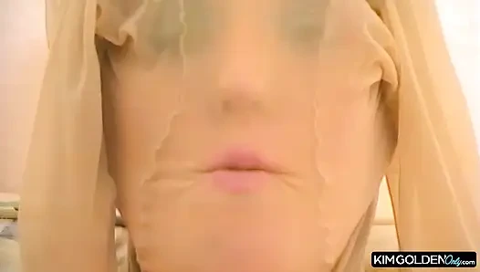 Nylon-Encasement mit geiler Insertion