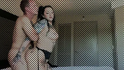 Пожилой мужчина DctrousersNake жестко трахает шлюшку-готесса в три дырки Nikki Nyx