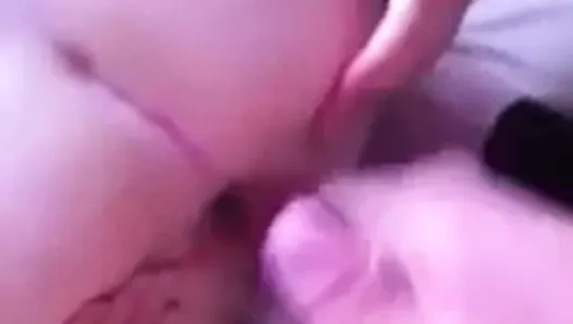 Cumming all over his friend's asshole