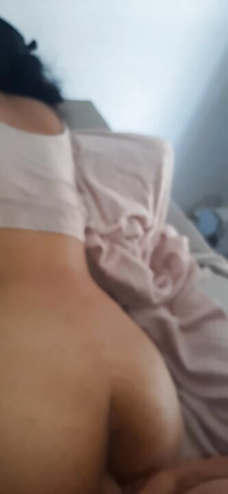 Vanessinha Called Me to the Couch so She Was Totally Naked in Front of Me From the Back