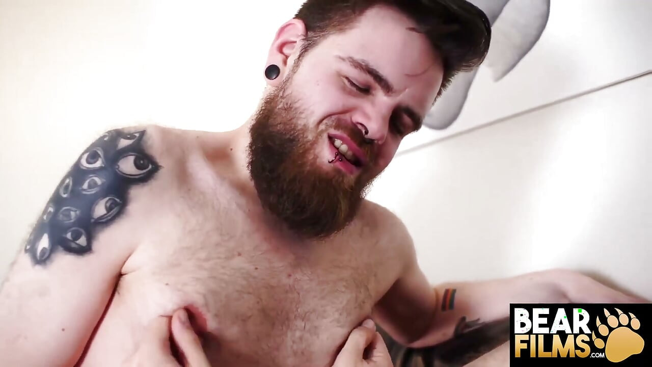 Bearfilms Amateur Cubs Claudio White and Tony Rivers Slobber on Dicks