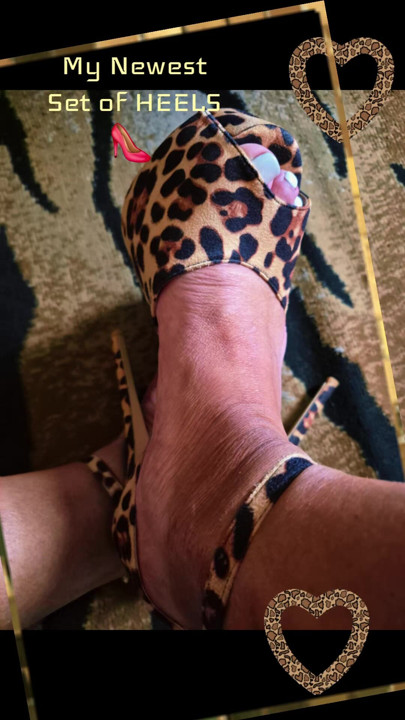 I REALLY ENJOY THESES NEW HEELS.