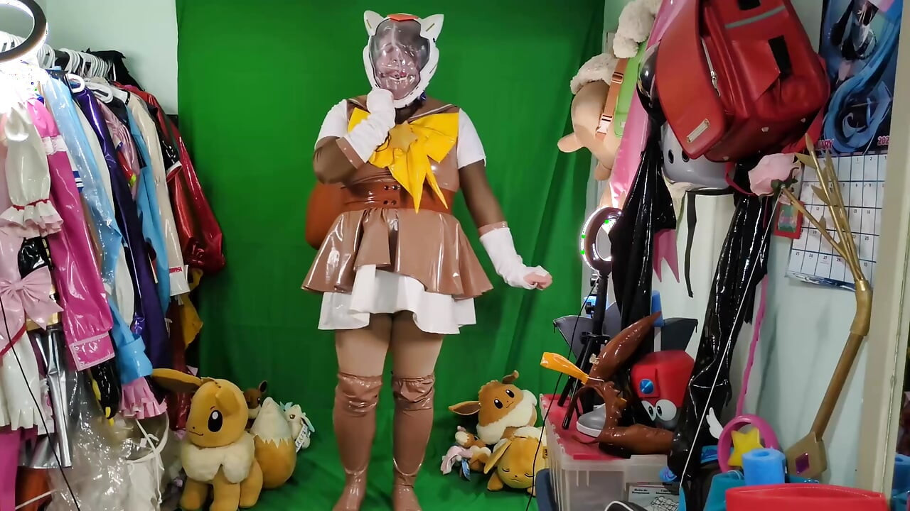 Marinero de pvc Eevee surtido juego de aliento, mordazas y cola inflable