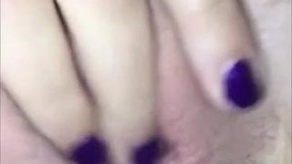Masturbation playing with my pussy