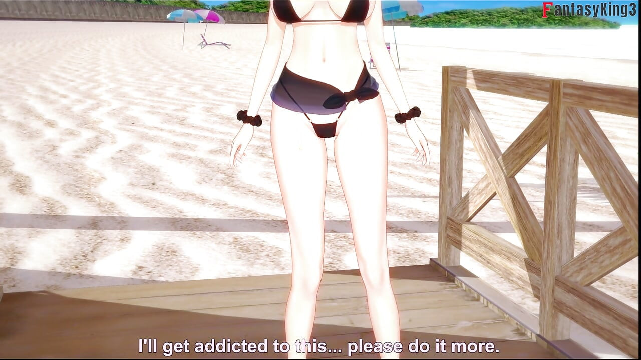 Makima POV sex on the beach - chainsaw man