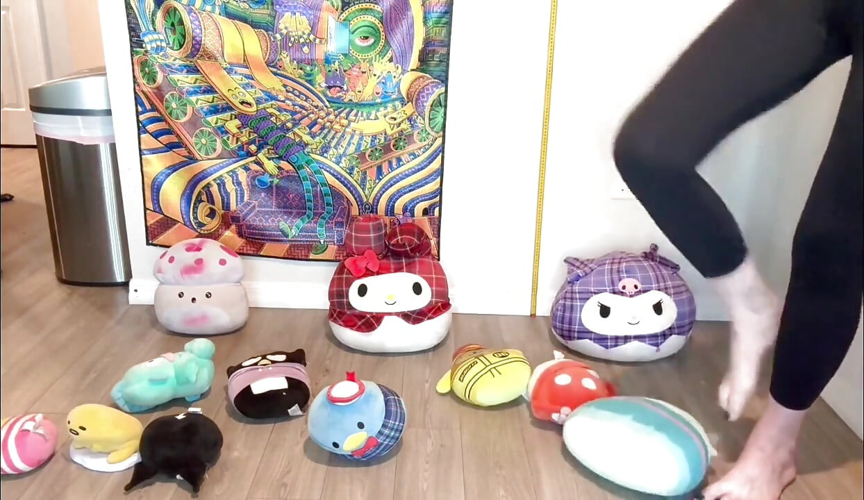 Plushie stomp - colección de juguete relleno de talla de 16 pies