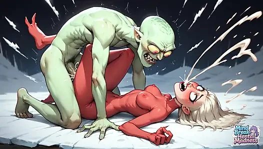 Weißes haar-chaos: umwerfend, hair-pull-orgasmus!