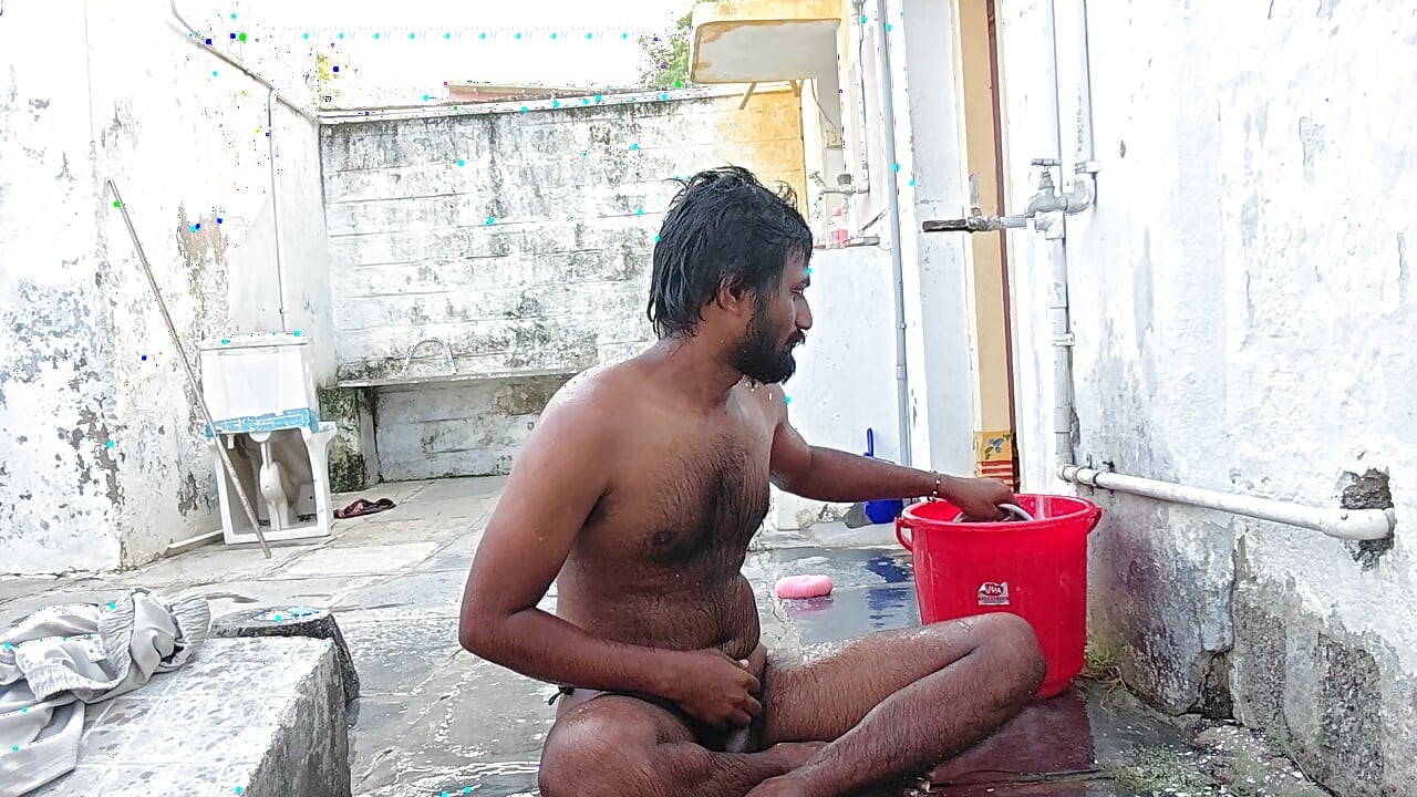 XHard - Outside Bathing Video Kumbha Manoj Kumar