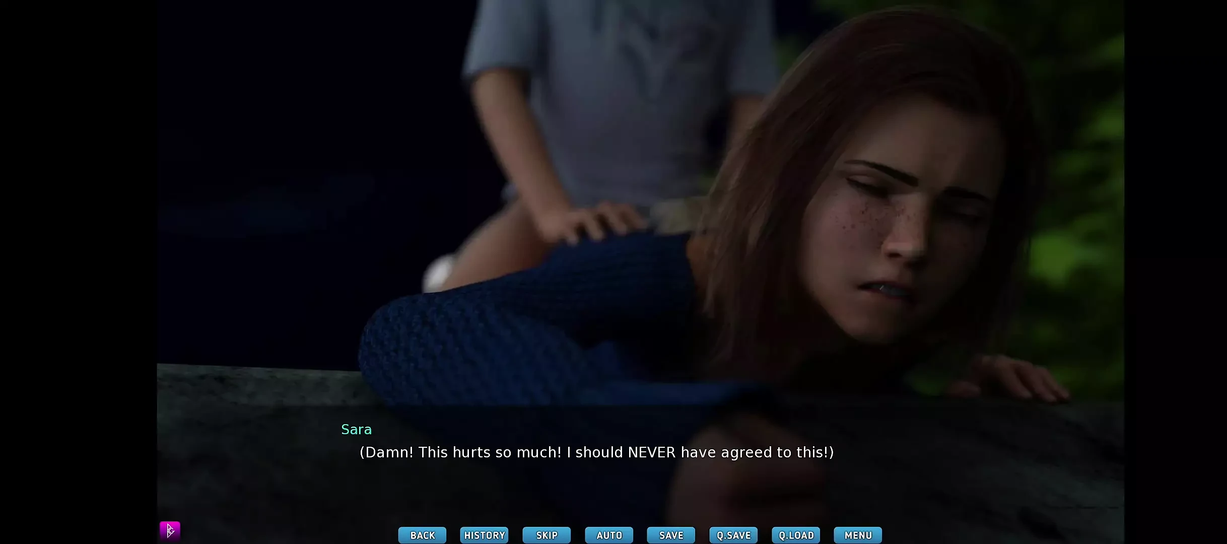 Szűz mostoha sis fájdalmas anális szex - animációs pornó játék