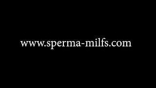 Анальна оргія сперми та кремпаю для сперма-мілфи Клари - 40611
