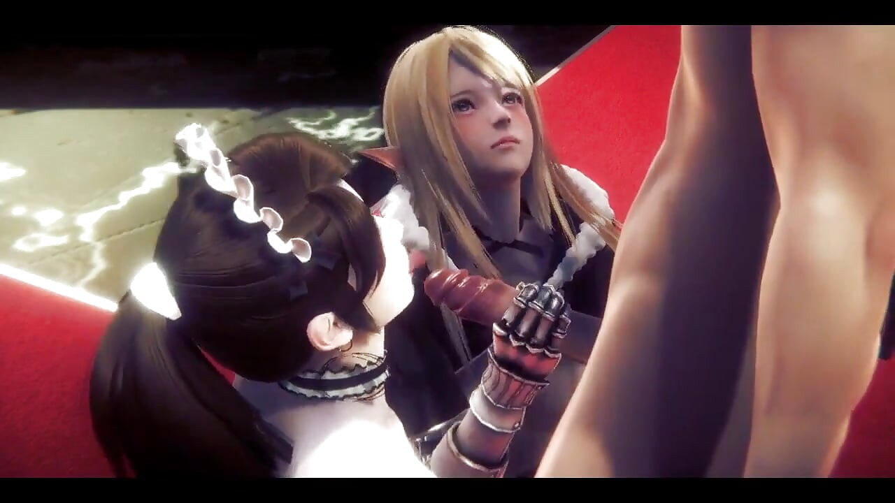 Uncensored Hentai 3D - Maid Sex with 2 Boys and 1 Girl - Japanese Asian Manga Anime Film Game Porn