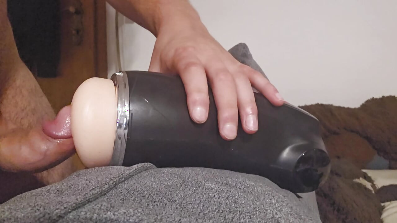 19 years old meat fucking a toy
