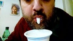 Kocalos - Eating yogurt in a naughty way