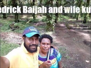 Shedrick Baijah și soția Kuap