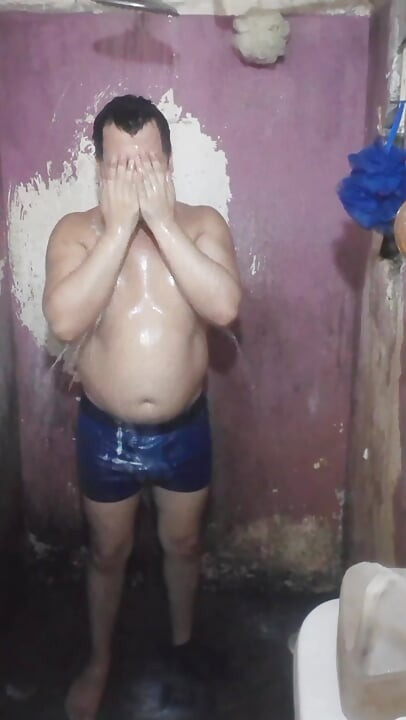 Jesus no banho boxeador 6