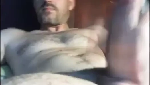 Ateşli baba mastürbasyon ve boşalma