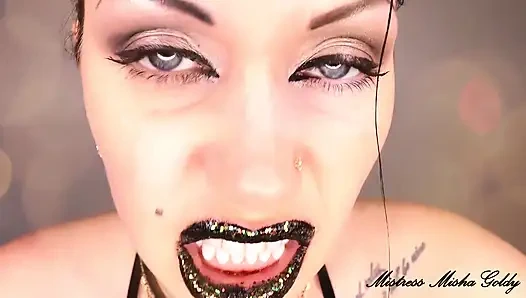 Bibir ajaibku memiliki kekuatan atasmu