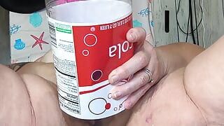 Hickey pada teteknya dia mengongkek batang besar itu