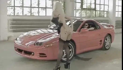 Fucking the Hot Stacy Silver on the Red Car