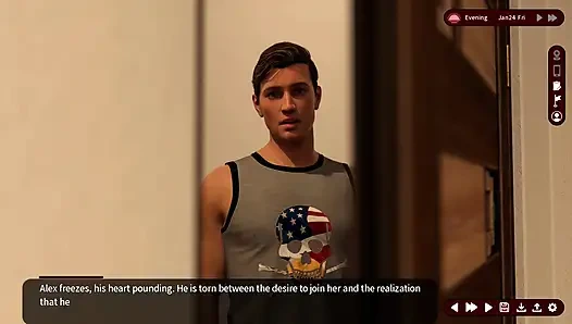 Шёпот желания 18 Сара нашла флешку с видео от Нила получая минет от Nicole