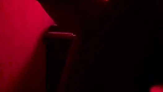 Intense Romanic Sex in Red Room Leads to Creampie After Blowjob
