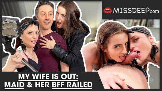 J'AI BAISÉ LA FEMME DE MÉNAGE + SON BFF! MISSDEEP.com