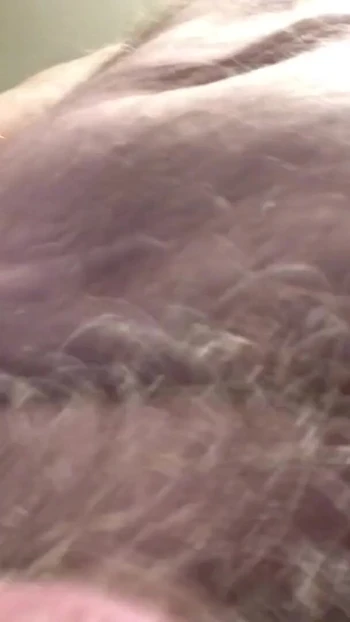 Iconic moment from "Pissing, then I oum 2 times.. Crossdresser twists his nipples, drips precum, pisses, estims and cums"