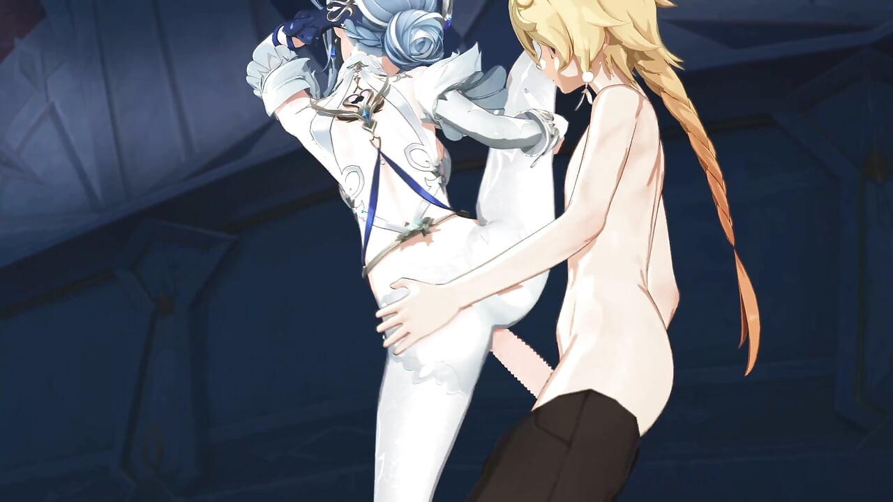 Genshin Impact - Cena de Sexo Apaixonado da Odette - Animação Hentai 3D