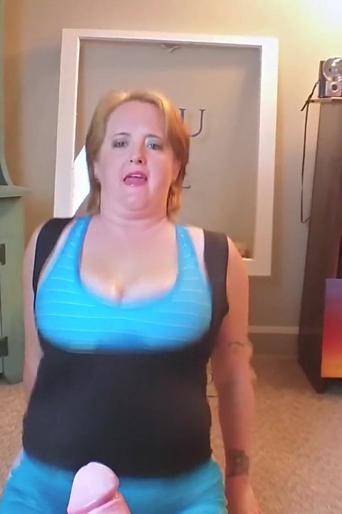 Hot as Fuck Sports Bra Titjob & Cumshot