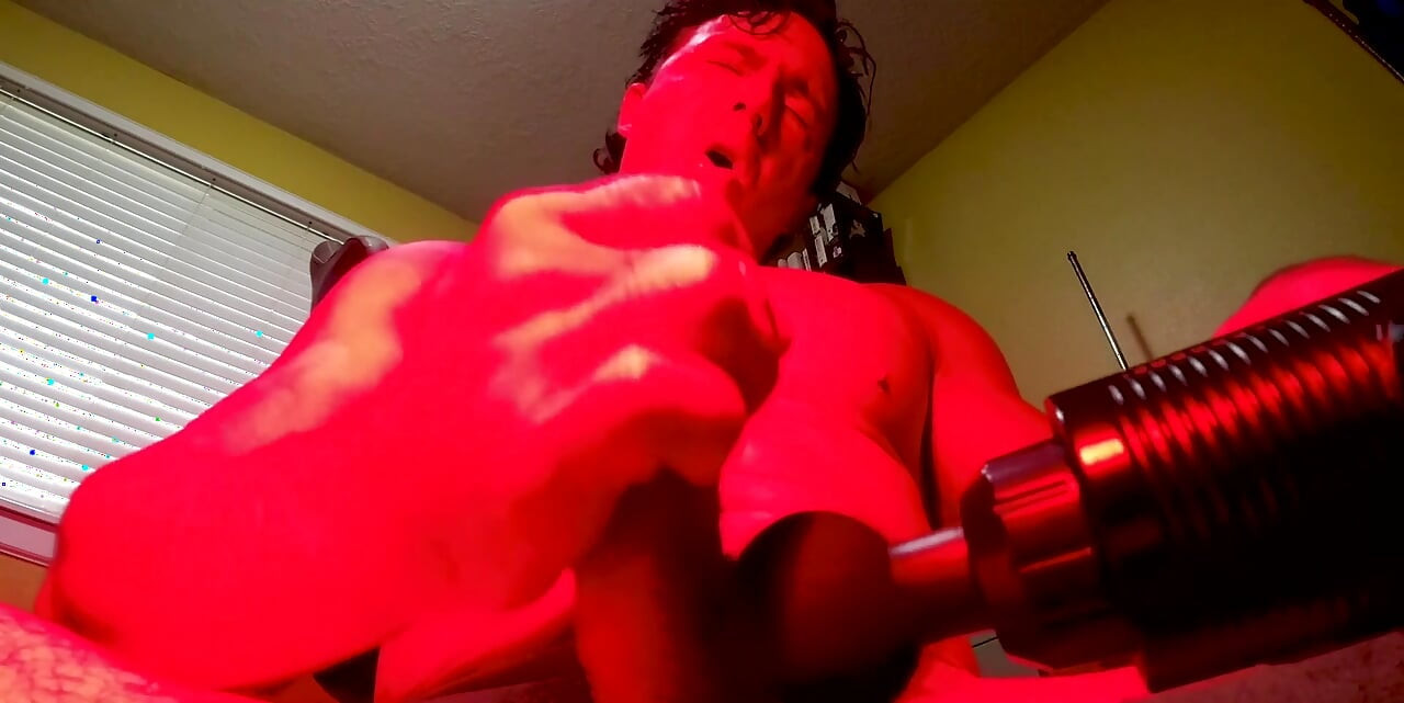 Massaging My Hard on